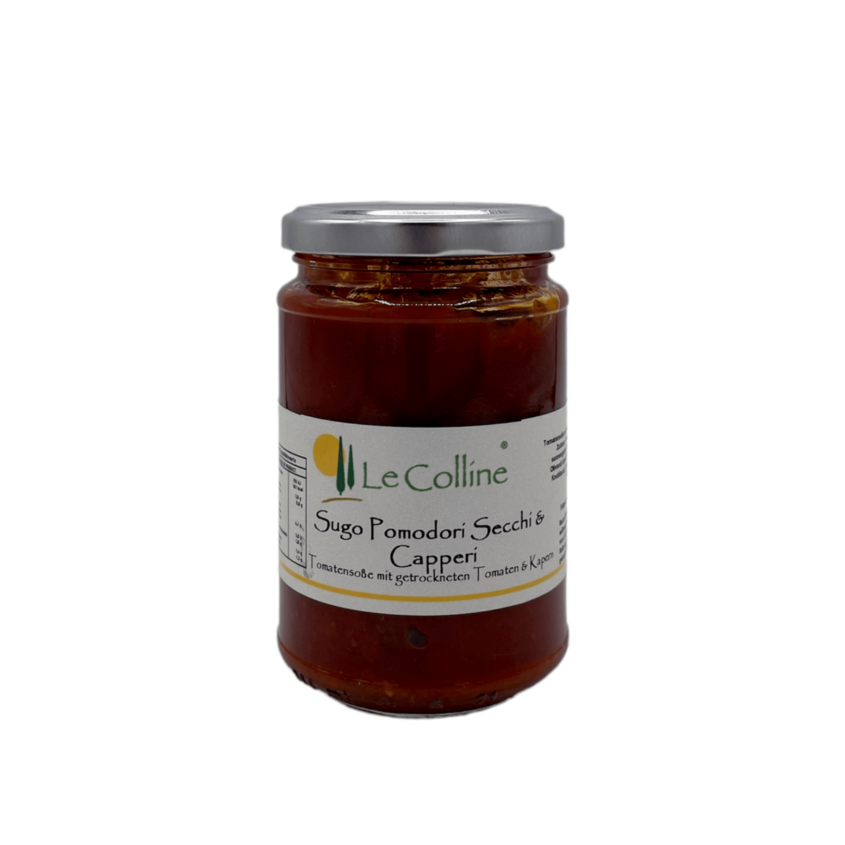 Tomato sauce with sun-dried. Tomatoes and capers | 280g