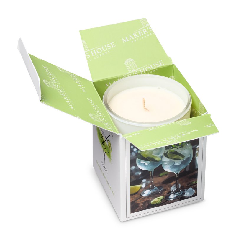 Maker's House Scented Candle - Gin & Tonic (220 gram)