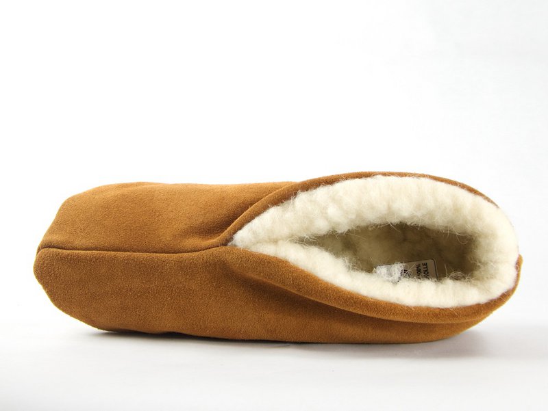 Spanish Slipper KIDS cognac WOOL 23 - 33
