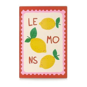 Glass cutting plate "Italian Lemons"