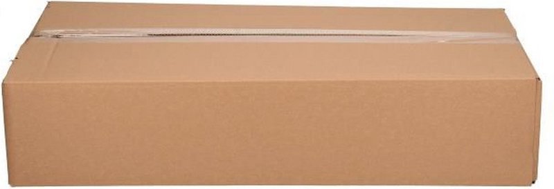 Embalaje de envío de cartón - paquete de 25 piezas - 54 x 27 x 11 cm - onda única - caja para envío - caja de envío de cartón - caja de empaque para envío - soluciones de embalaje de cartón - marrón