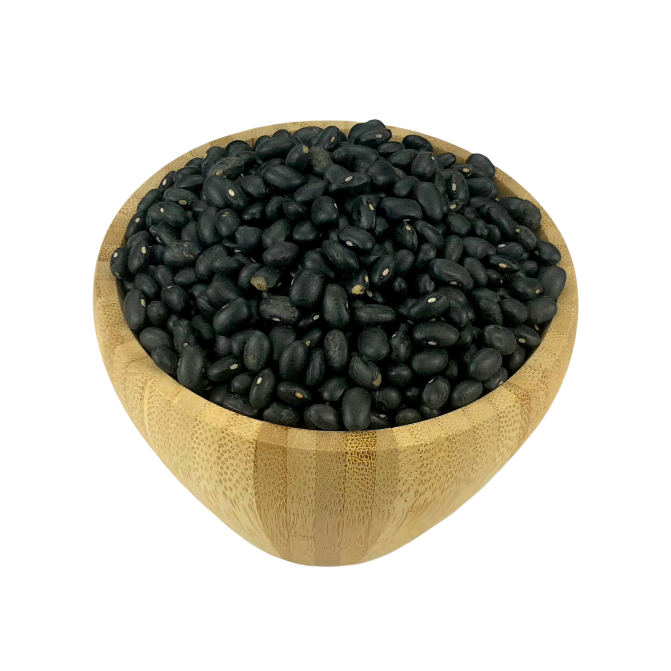 Organic black beans in bulk