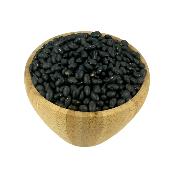 Organic black beans in bulk