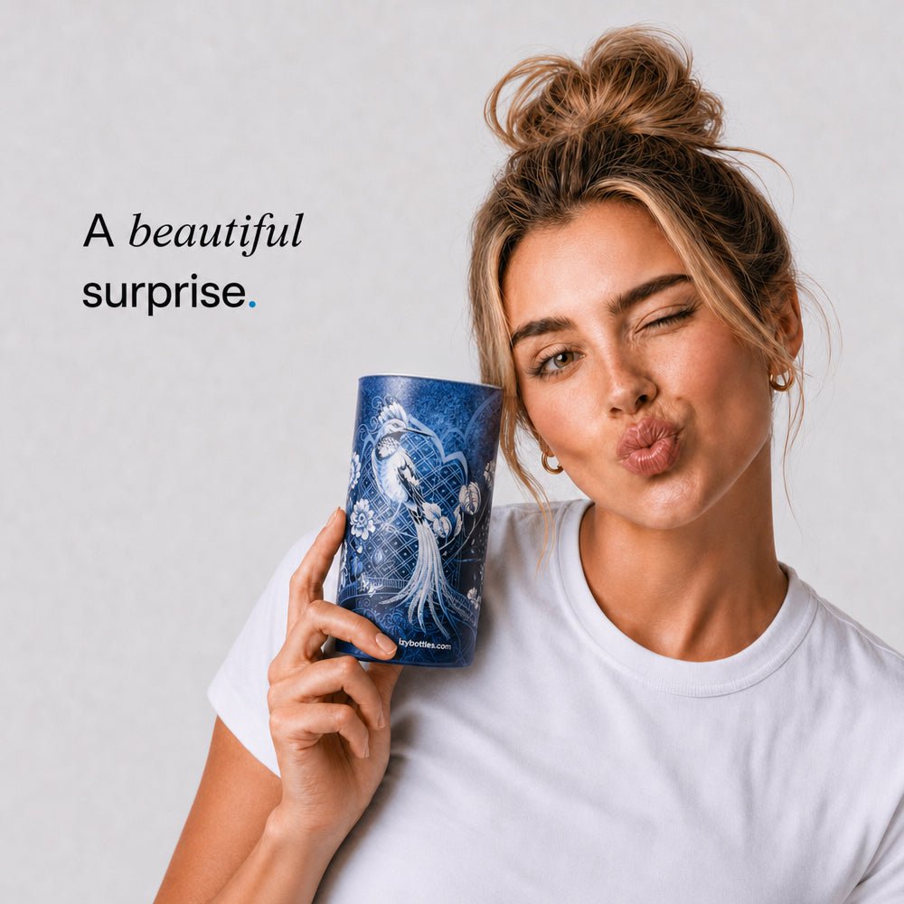 IZY Thermos Mugs - Royal Blue 2.0 - 350ML To-Go Insulated Coffee mug