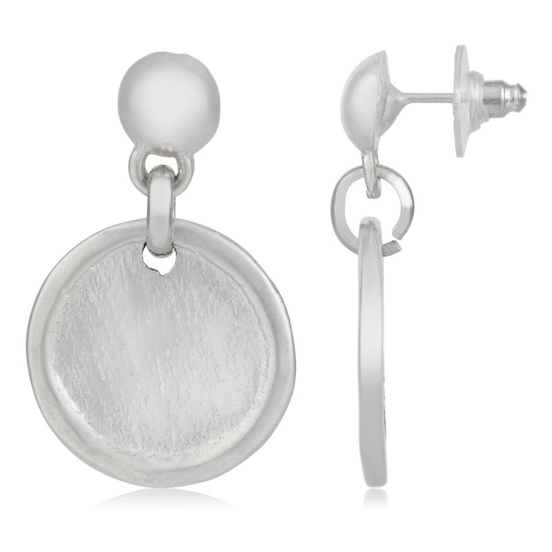 Orecchino pendente in argento Aberno