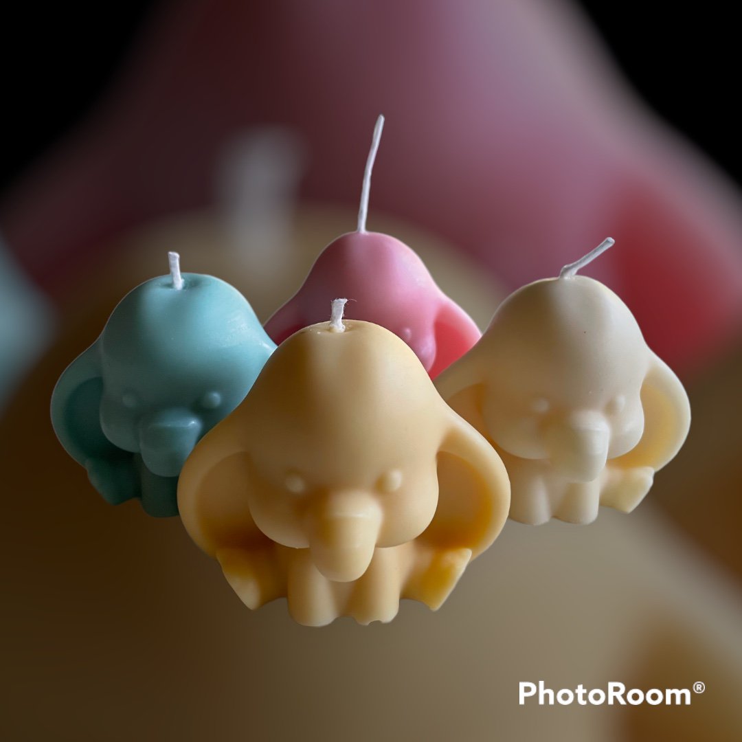 Now Available! Adorable Dumbo/Baby Elephant Candle - Baby Shower