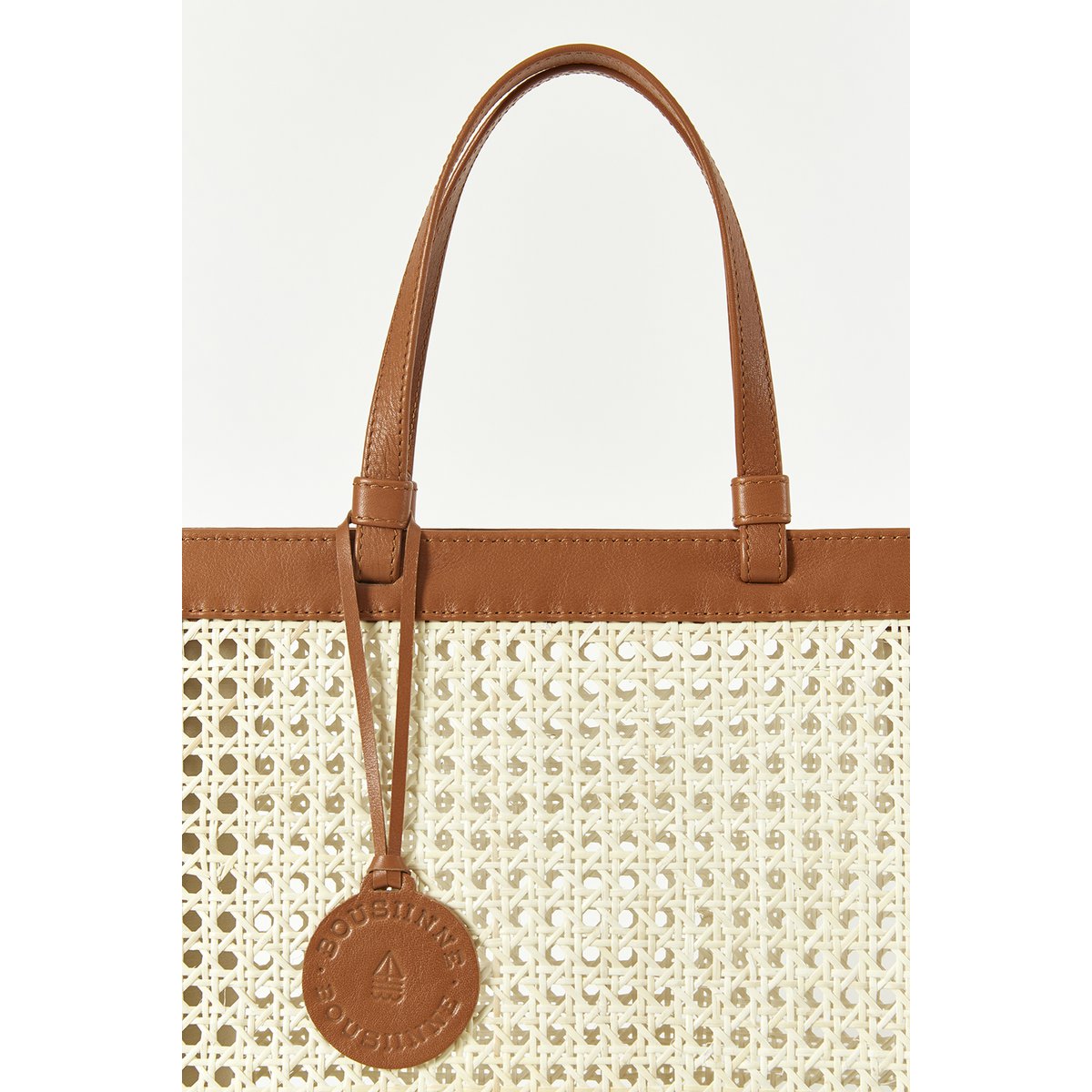 CAMEL CHAÎSE CARRÉ HANDBAG