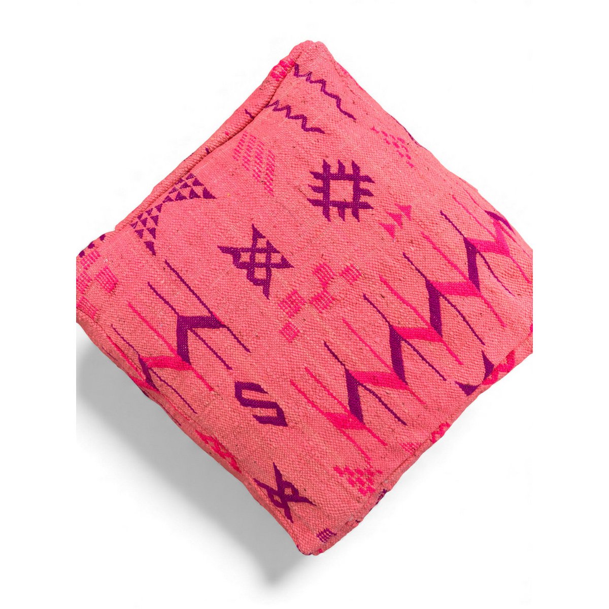 Vloerkussen - Colourful Line - Roze Editie I