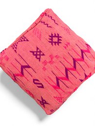 Vloerkussen - Colourful Line - Roze Editie I