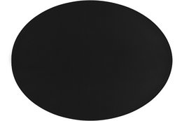 Dækkeserviet TRUDO - oval - vegansk læder - 33x45 cm
