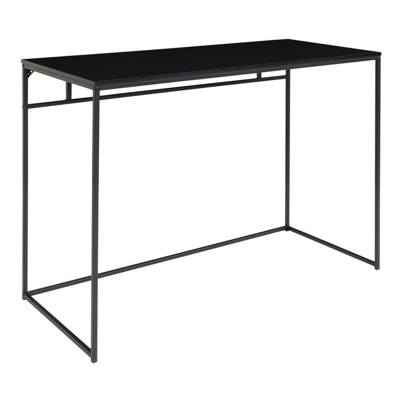 Vita Desk - black, steel, 100x45x75cm