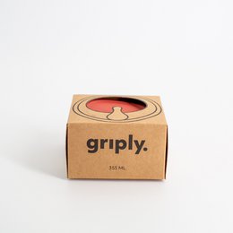Tazza da caffè pieghevole Griply - Rossa - 355 ML