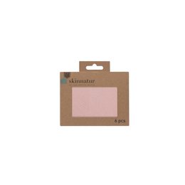 Skinnatur-Untersetzer | recyceltes Leder | Ziegel 13x10cm | 6er-Set