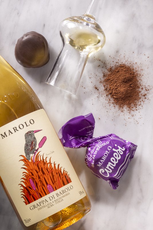 "Cuneesi" med Grappa Barolo - Medium taske