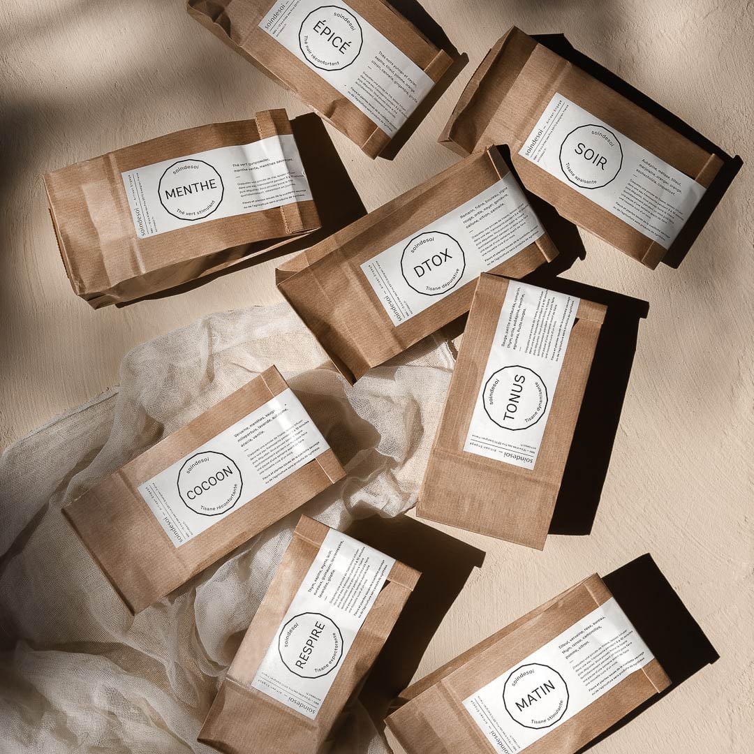 Noche - té de hierbas relajantes