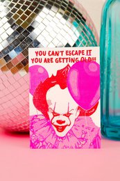 Riso print Pennywise you can't escape it