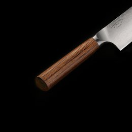 PUMA IP set of 3:   7” Santoku + 5.5” Santoku + 4”paring set  Magnet-Bambus Messerhalter