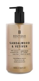 Boutique Scent Sandalwood & Vetiver Hand Wash 500ml