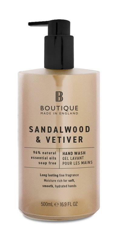 Boutique Scent Sandalwood & Vetiver Hand Wash 500ml