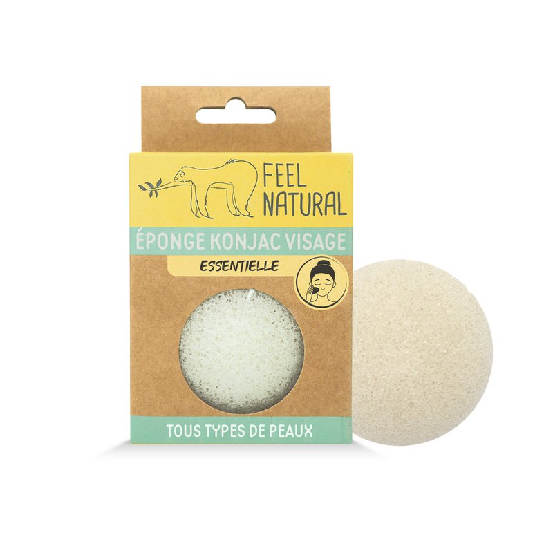 Konjac Sponge 100% natuurlijk gezicht