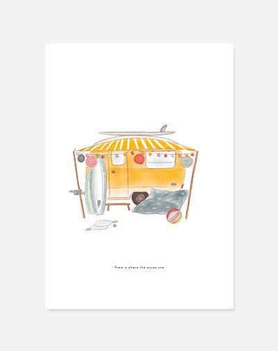 Felice Camper surf caravan