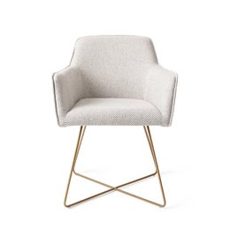 Jesper Home Hofu Dining Chair Cross Gold