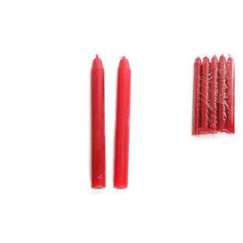 Rode Rituele Kaars 15cm (5 stuks)