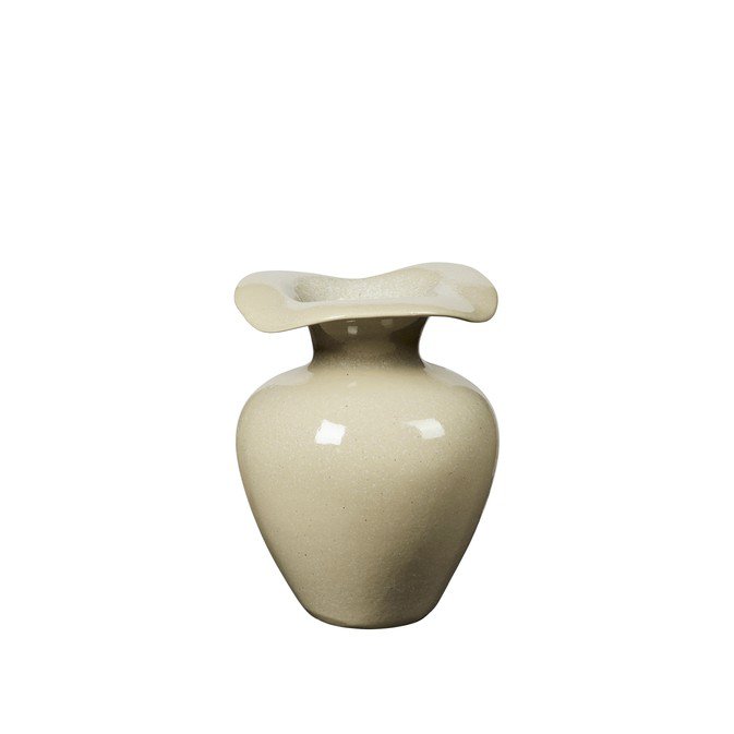 Vase Florentina M - Beige - 2 pieces