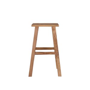 Vintage Pflanzenständer | Barhocker | Rechteckig | H: 76 cm