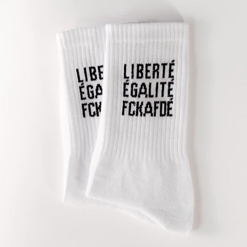 FCKAFDÉ Statement Sok - hvid
