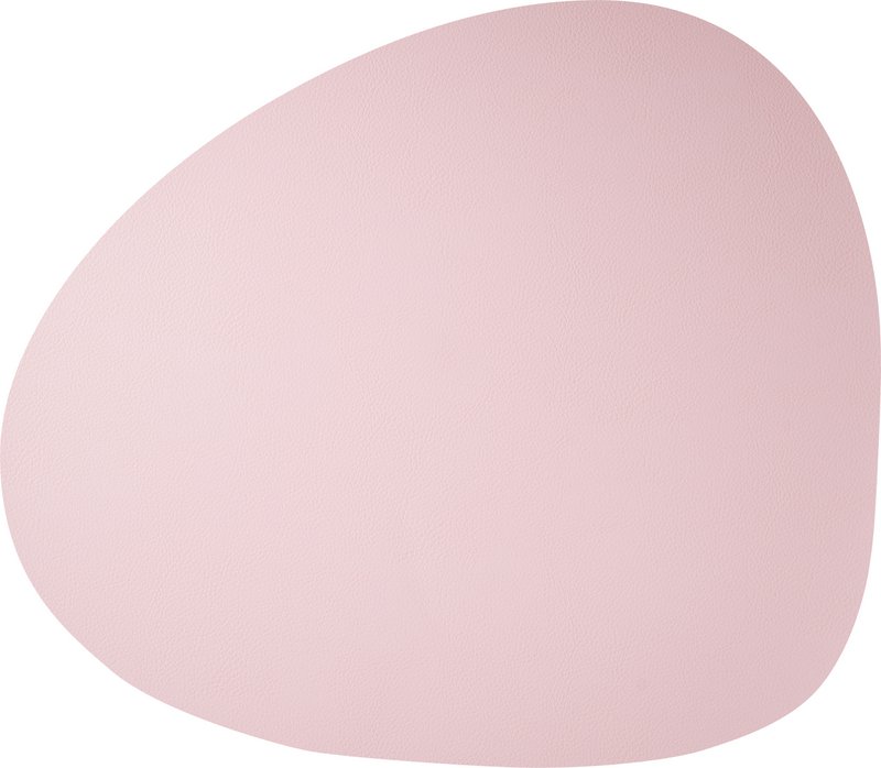 Skinnature dækkeserviet | genbrugslæder | Småsten 40x46 cm