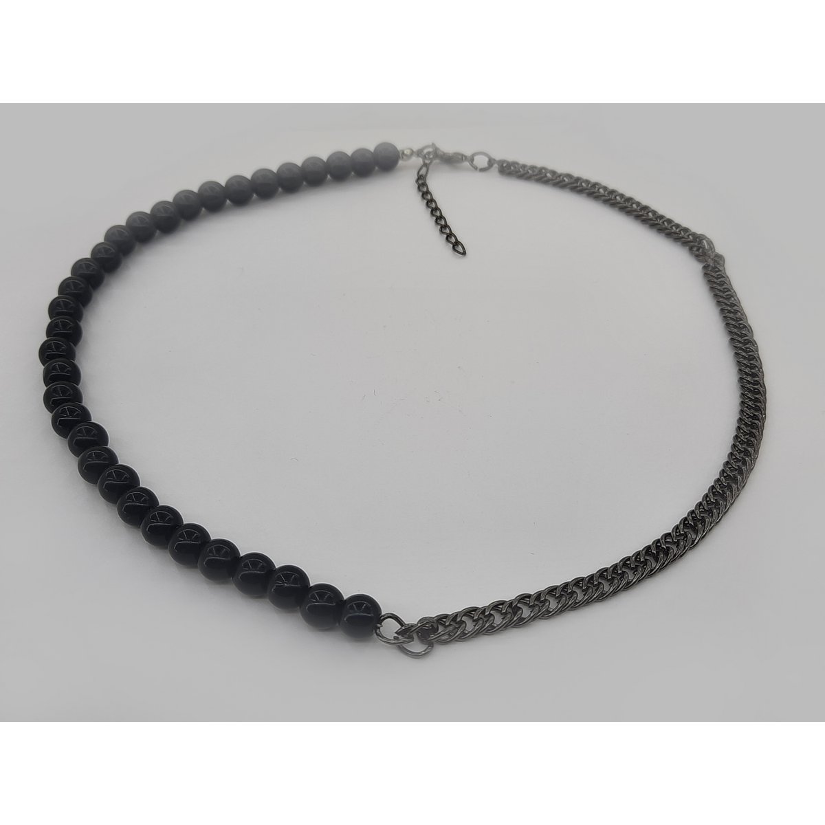 %2370 Collar de eslabones de perlas