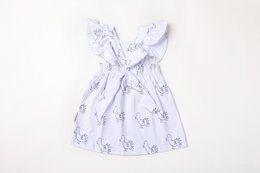 Short-Sleeved Dress with Doll-Doll the Bird