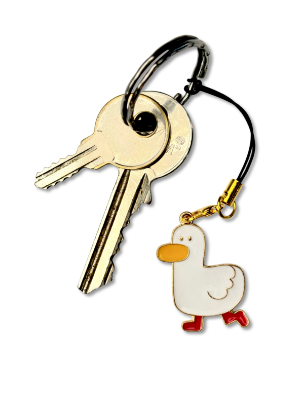 Llavero de Metal con Pato