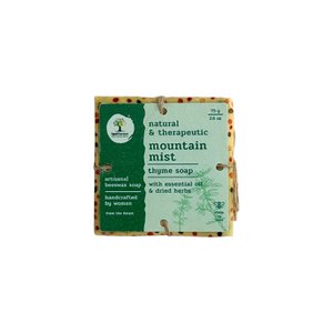 Origin Beeswax Soap Mountain Mist with real thyme leaves - 75 grams