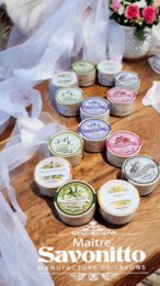 Savon à barbe dans boite en bois 100g