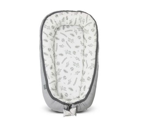 Babynest bamboe Babycocoon Varen & Grijs