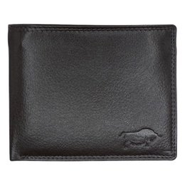 Arrigo - Pung Mænd - Brunt og Sort Læder - Billfold Model - Pung