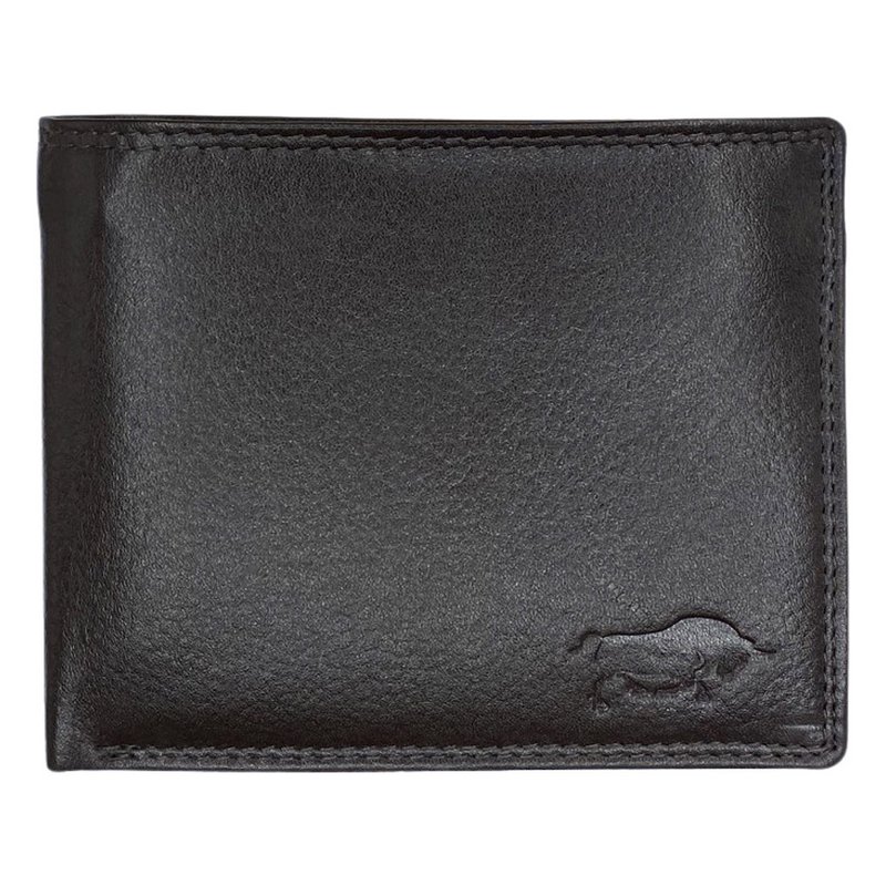 Arrigo - Pung Mænd - Brunt og Sort Læder - Billfold Model - Pung