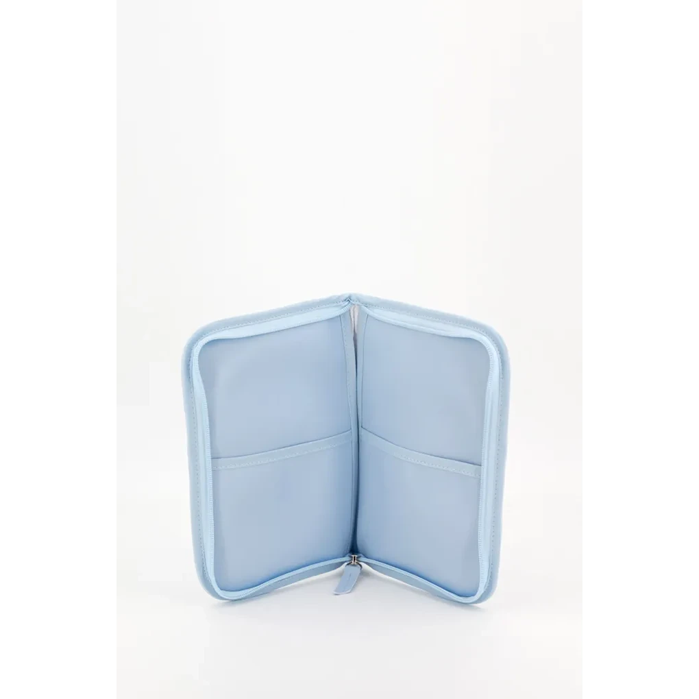 Porte-documents en similicuir pour bébé avec nœud