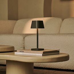Ava Olive Green Rechargeable Table Lamp