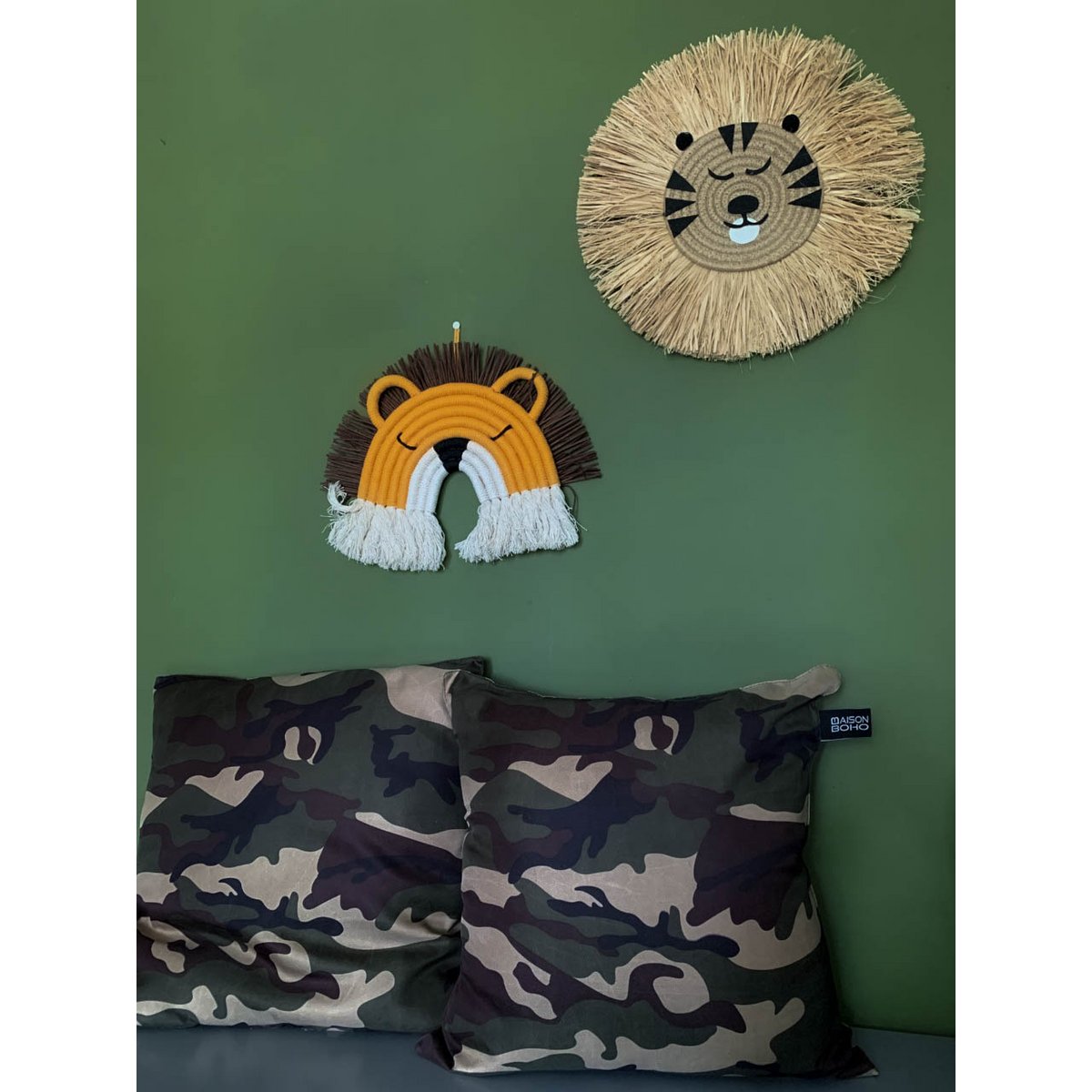 Wanddecoratie Lewis Leeuw
