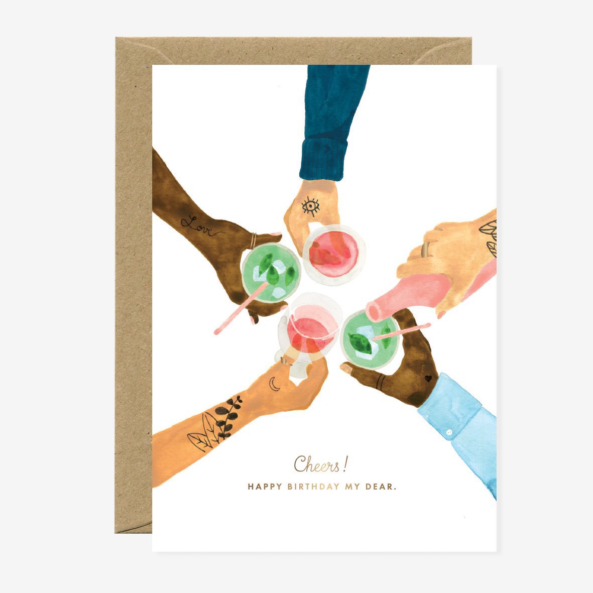 Cheers - Birthday Greeting card