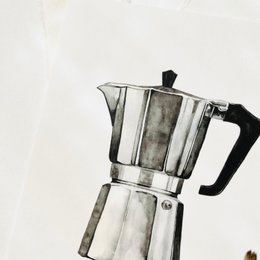 Postkort - Espressomaskine II