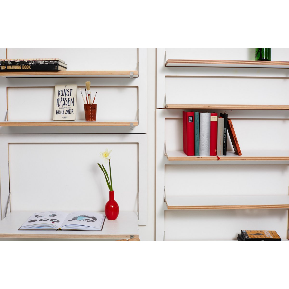 Fläpps Wall Desk/Secretary 80x50-1 - White