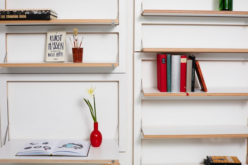 Fläpps Wall Desk/Secretary 80x50-1 - White