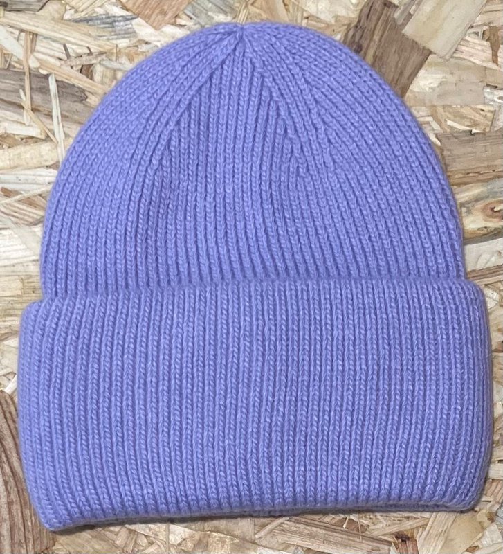 Beanie med kashmir uld