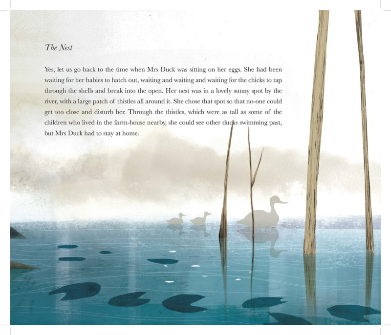 EN/DE/DK/CN - Illustrated Fairytale Børnebog - The Ugly Duckling - H.C. Andersen