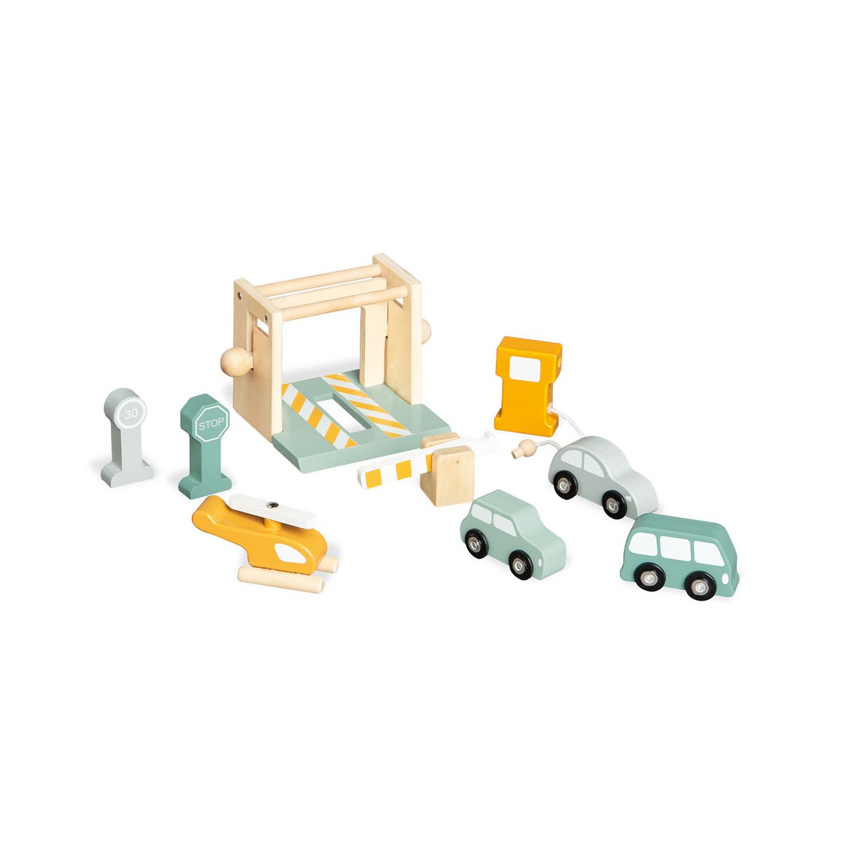 Car park „Kurt” with accessories