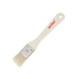A kitchen and pastry brush made of hog hair, measuring 18.5 cm in length, from the Zenker Smart Pastry brand. The brush is designed for use in the kitchen and for pastry preparation.